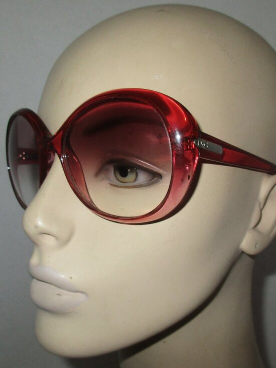 Vintage 2000\'s Oversized Dolce & Gabbana D&G Red Sunglasses Made In Italy main image 8